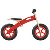 vidaXL Balance Bike for Children with Air Tyres Red
