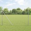 vidaXL Fence Post Silver 25 x 1.6 m (50 mm mesh) Steel