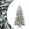vidaXL Artificial Christmas Tree with Bauble 150 cm 150 LEDs