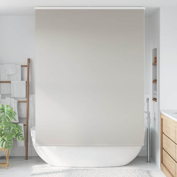 vidaXL Shower Roller Blind with Cassette 160x240 cm Fabric Width 156 cm