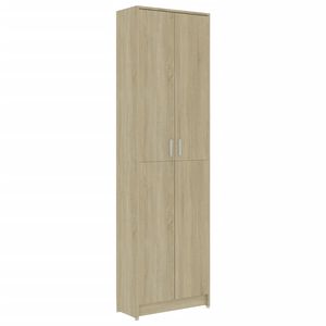 vidaXL Hallway Wardrobe | Sonoma Oak | Engineered Wood | Compact