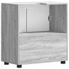 vidaXL Bathroom Cabinet Set TULUM Grey Sonoma 60 x 34 x 63 cm