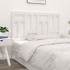 vidaXL Bed Headboard White 145.5x4x100 cm Solid Wood Pine