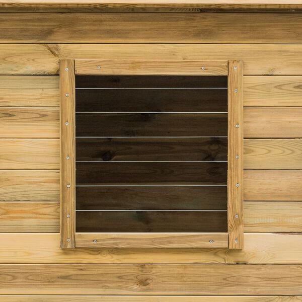 vidaXL Outdoor Playhouse 120x120x146 cm Pinewood