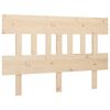 vidaXL Bed Headboard 143.5x3x81 cm Solid Wood Pine