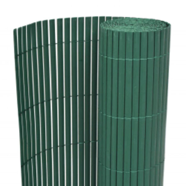 vidaXL Double-Sided Garden Fence 110x300 cm Green