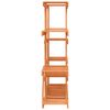 vidaXL Flower Stand 110x25x110.5 cm Solid Wood Fir