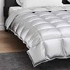 vidaXL Winter Duvet Silver 220 x 240 cm Satin and Microfiber