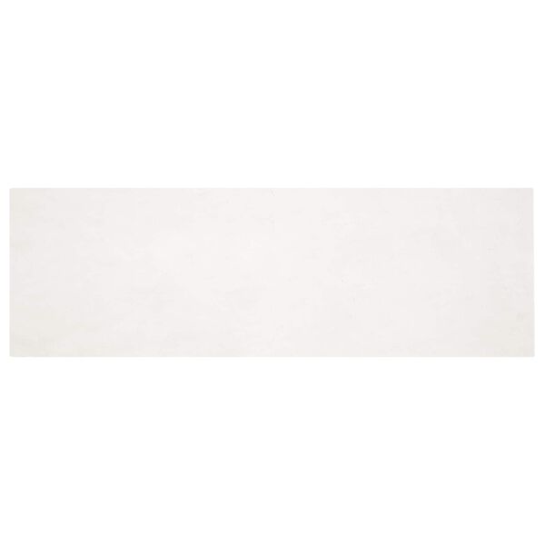 vidaXL Faux Rabbit Fur Rug Olite Cream 80 x 250 cm Polyester