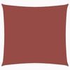 vidaXL Sunshade Sail Oxford Fabric Square 5x5 m Terracotta