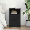 vidaXL Bedside Table Black 40 x 30 x 467 cm Engineered Wood