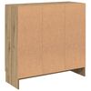 vidaXL Book Cabinet Artisan Oak 82.5x30.5x80 cm Engineered Wood
