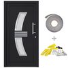 vidaXL Front Door Anthracite 98x208 cm