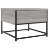 vidaXL Coffee Table Grey Sonoma 51x51x40 cm Engineered Wood