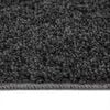 vidaXL Anti-slip Shaggy Rug Dark Grey 120 x 120 cm PP