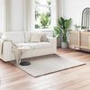 vidaXL Faux Rabbit Fur Rug Olite Beige 160 x 160 cm Polyester