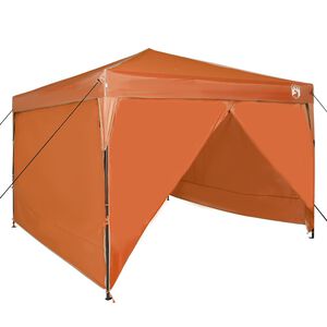 vidaXL Canopy Tent 290 x 290 x 251 cm Orange Fabric