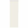 vidaXL Roller Blind Blackout Off White 70x210 cm Fabric Width 65.7 cm