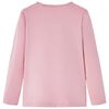 Kids' T-shirt with Long Sleeves Light Pink 140