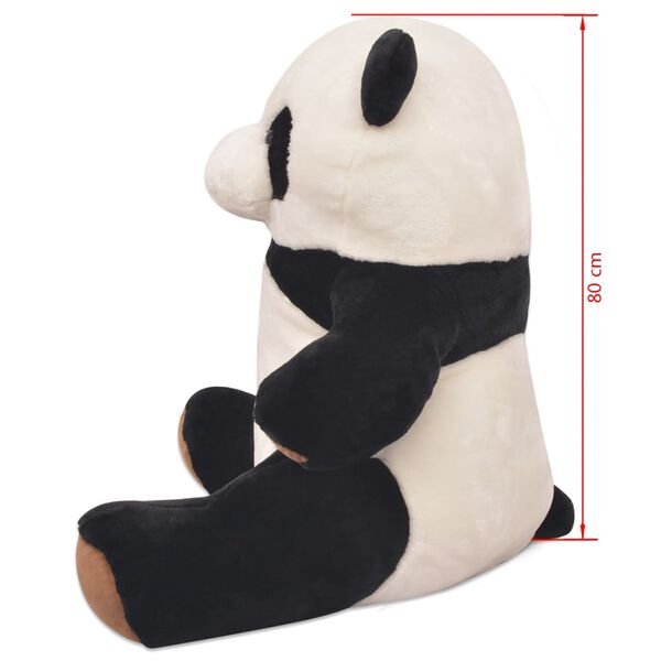 vidaXL Plush Cuddly Toy Panda XXL 80 cm