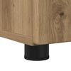 vidaXL Bathroom Cabinet with Storage Artisan Oak 60 x 35 x 80 cm
