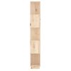 vidaXL Book Cabinet/Room Divider 51x25x163.5 cm Solid Wood Pine