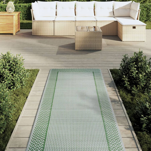 vidaXL Outdoor Carpet ARAKIL Green 80x250 cm PP