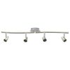 vidaXL Ceiling Spotlight Matt nickel 58.5 x 15 x 12 cm Steel