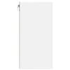 vidaXL Hanging Cabinet Riga White 40x29.5x60 cm Engineered Wood