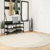 vidaXL Shaggy Rug PAMPLONA High Pile Modern Cream &Oslash; 200 cm