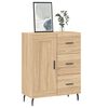 vidaXL Sideboard Sonoma Oak 69.5x34x90 cm Engineered Wood