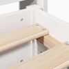 vidaXL Bed Frame without Mattress White 90x200 cm Solid Wood Pine