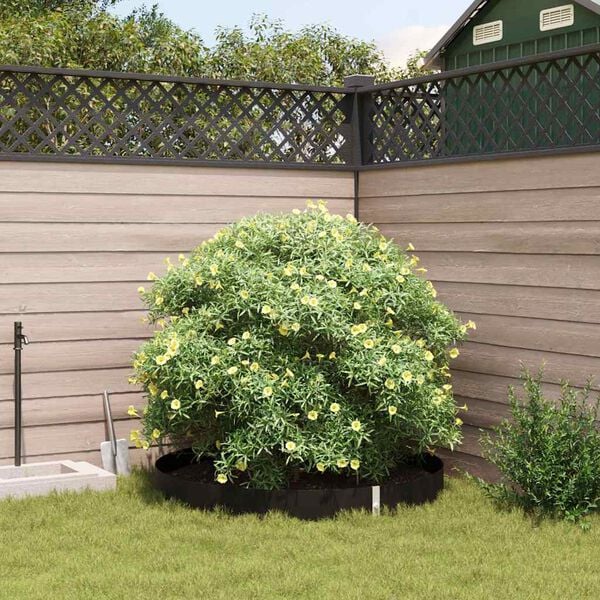 vidaXL Root Barrier Black 0.7 x 5 m Polyethylene
