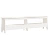 vidaXL Hall Bench White 160x28x45 cm Solid Wood Pine
