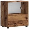 vidaXL Bathroom Cabinet Set TULUM Old Wood 60 x 34 x 63 cm