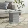 vidaXL Coffee Table Grey Sonoma 55.5x55.5x40 cm Engineered Wood