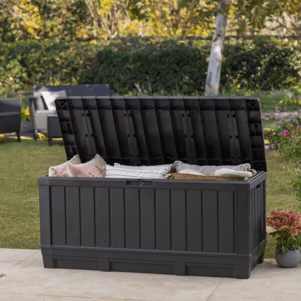Keter Garden Storage Box Kentwood 350 L Anthracite