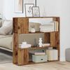 vidaXL Book Cabinet/Room Divider Old Wood 100x24x94 cm