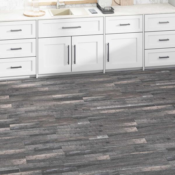 vidaXL Flooring Planks 36 pcs Brown 5.02 m&sup2; PVC