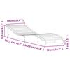 vidaXL Sun Lounger 205x60x31.5 cm Solid Wood Douglas