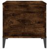 vidaXL Coffee Table Smoked Oak 60x44.5x45 cm Engineered Wood