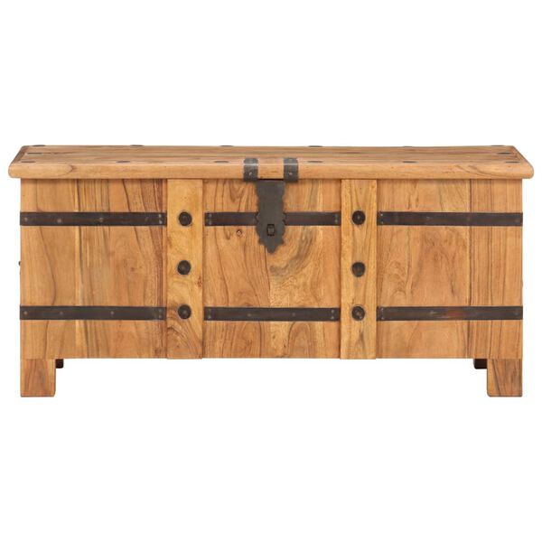 vidaXL Chest 90x40x40 cm Solid Acacia Wood