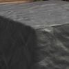 vidaXL Furniture Cover Plain Black 180 x 190 x 85 cm 210D
