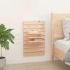vidaXL Wall-mounted Bedside Shelves 2 pcs Solid Wood Pine