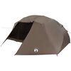 vidaXL Fishing Tent with Roof Brown 514 x 465 x 187 cm Polyester