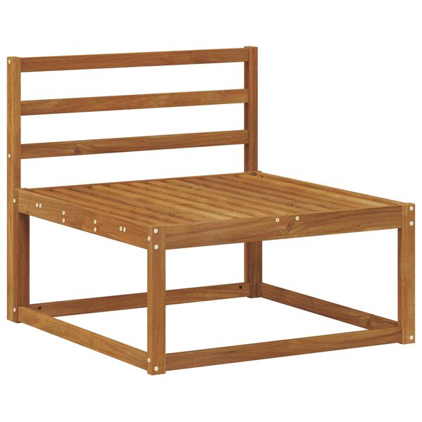 vidaXL Outdoor Sofa Set 6 pcs Natural Solid Acacia Wood