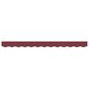 vidaXL Awning Valance Burgundy 2.3 x 0.2 m Canvas