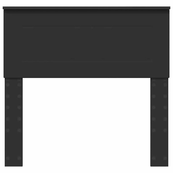 vidaXL Headboard with Headboard Black Oak 75 cm Engineered wood