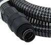 vidaXL Suction Hose with PVC Connectors Black 1" 7 m PVC