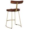vidaXL Bar Stools 2 pcs 49x43x79 cm Solid Wood Mango